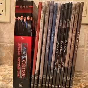 Law & order SVU 5 seasons DVD
